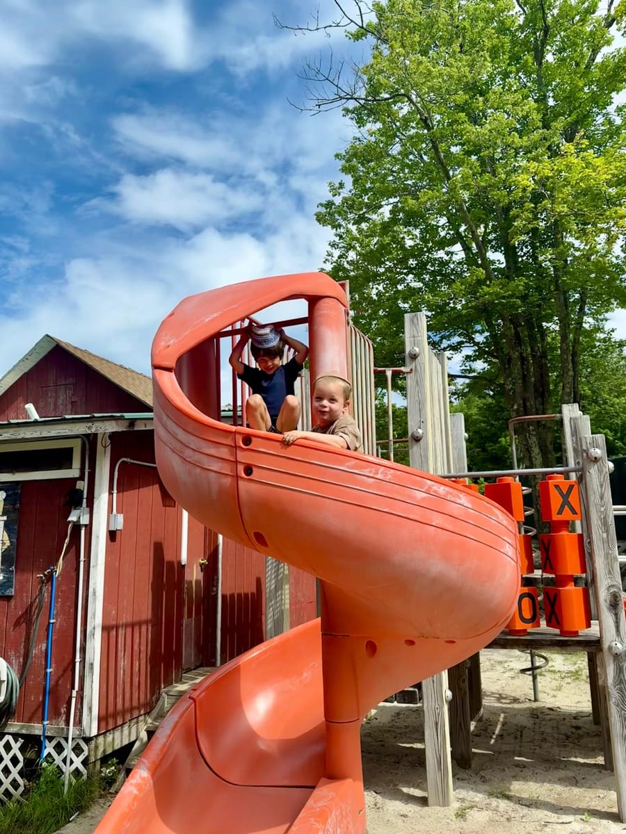 A moment from summer at Camp Sharon